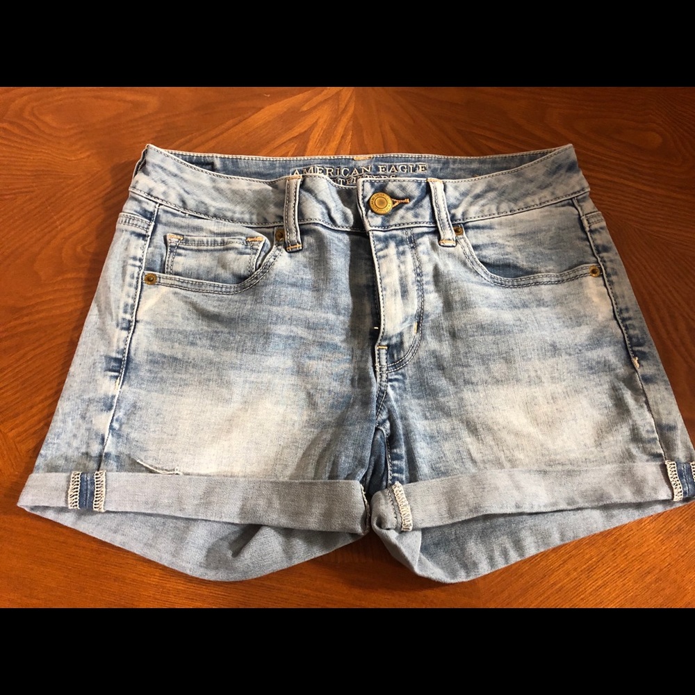 American Eagle Super Stretch Midi Light Size 8